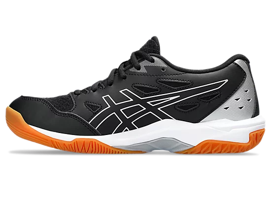 Asics Gel-Rocket 11 Black/Pure Silver Women's Court Shoe  