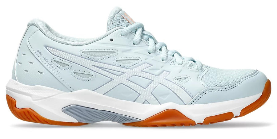 Asics Gel-Rocket 11 Cool Grey/White Women's Court Shoe  