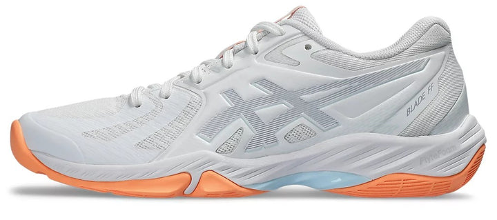 Asics Blade FF Women's Court Shoe White/Grey Blue  