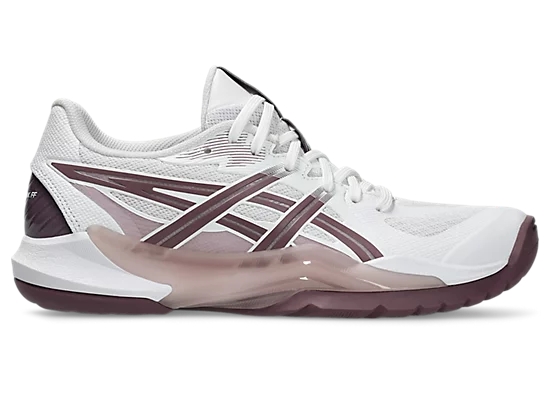 Asics Power Break FF White/Dusty Mauve Women's Court Shoe  