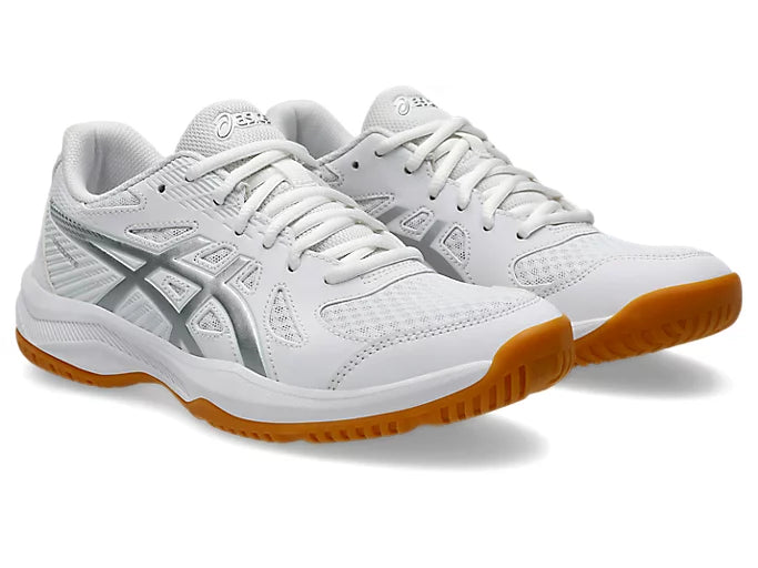 Chaussures de tennis Asics Gel-Upcourt 6 Blanc/Argent pour femme
