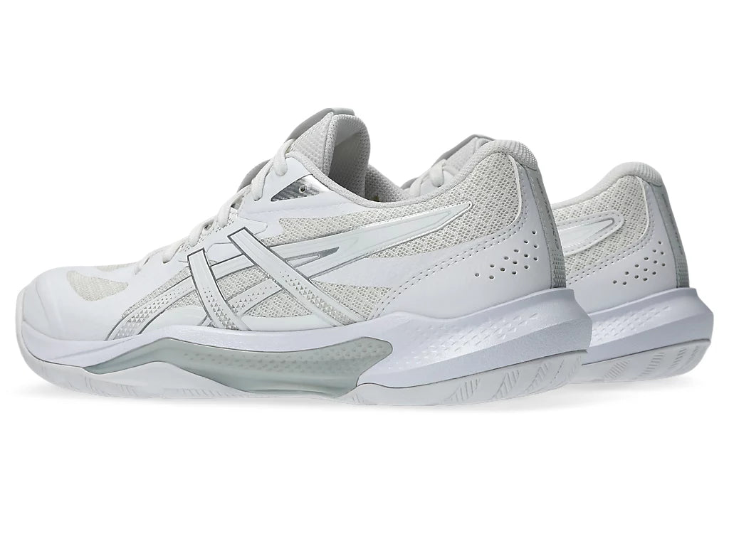 Asics Gel-Tactic 13 Women's Court Shoe White/Pure Silver