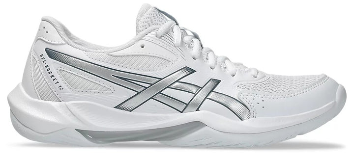 Asics Gel-Rocket 12 Court Women's Shoe White/Pure Silver