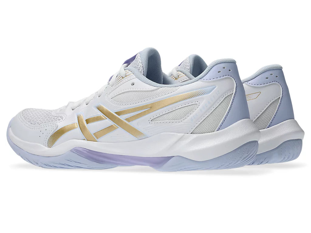 Asics Gel-Rocket 12 Court Women's Shoe White/Champagne