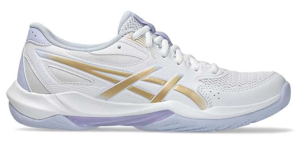 Asics Gel-Rocket 12 Court Women's Shoe White/Champagne