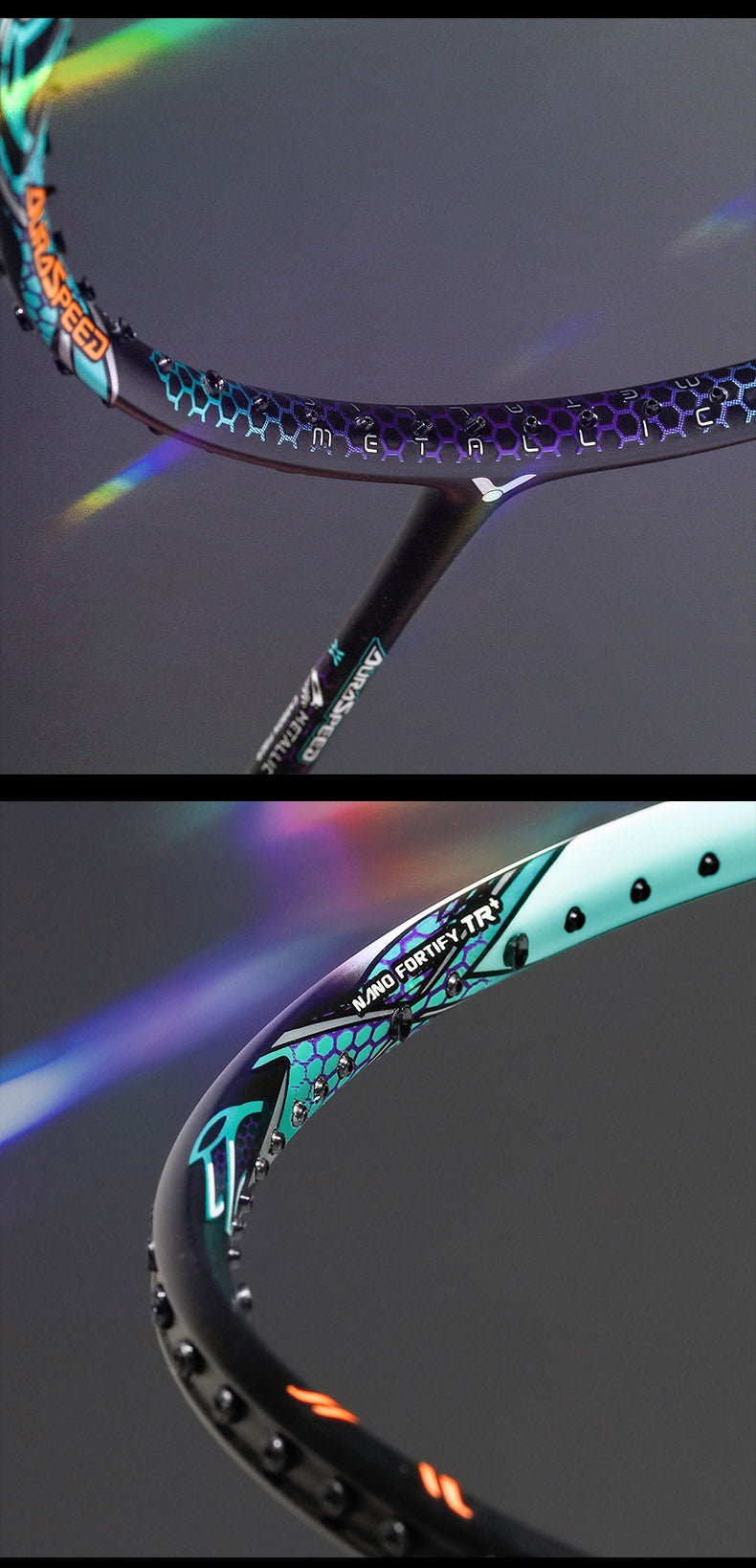 Victor Aura Speed 90K Metallic R 4U Badminton Racquet Unstrung
