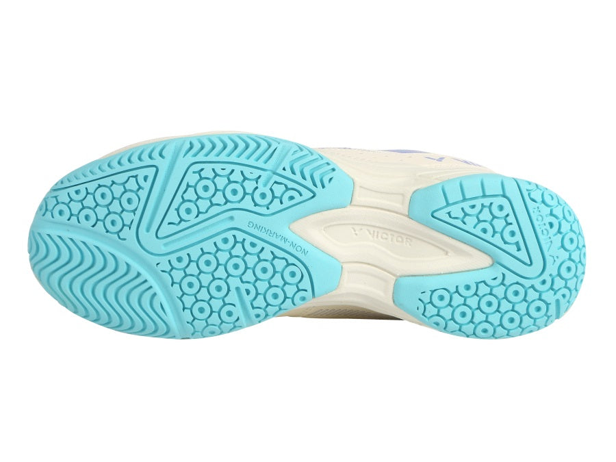Escarpins larges Victor A170II LR Lunar Blanc/Turquoise