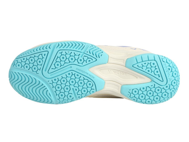Escarpins larges Victor A170II LR Lunar Blanc/Turquoise