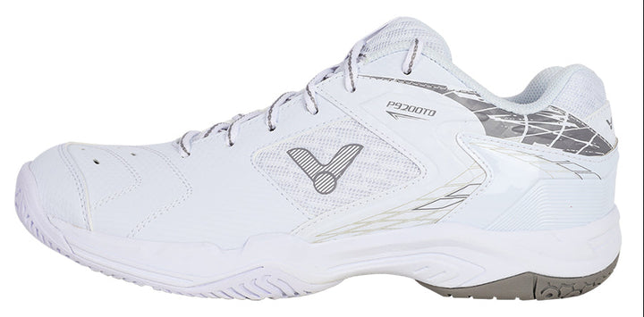 Victor P9200TD-HL White/Antarctic Gray Wide Court Shoes