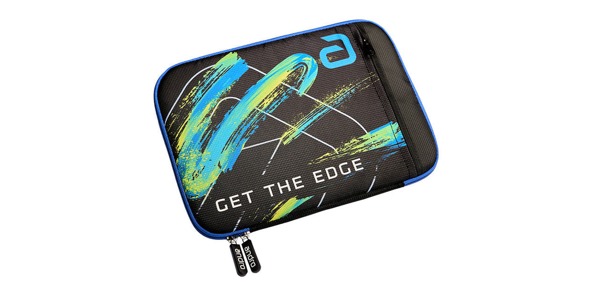 Andro Crory Single Cover Black/Blue Racket Case