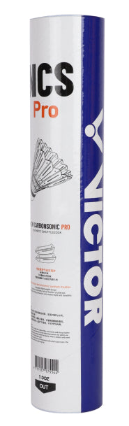 Victor New Carbon Sonic Pro One Shuttle (1 Dozen - 12 Shuttles)
