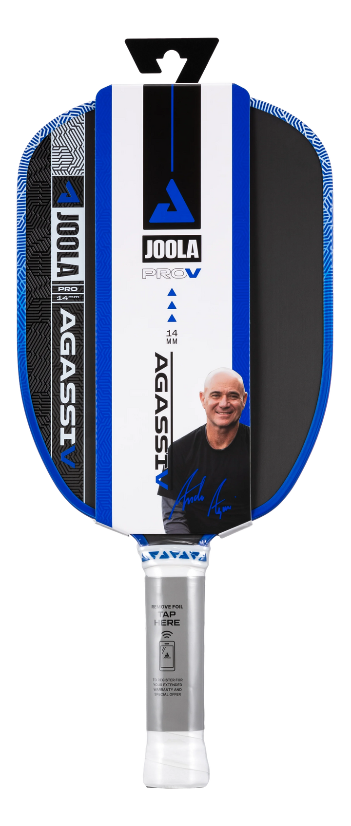 Joola Agassi Pro V Andre Agassi 14mm Pickleball Paddle