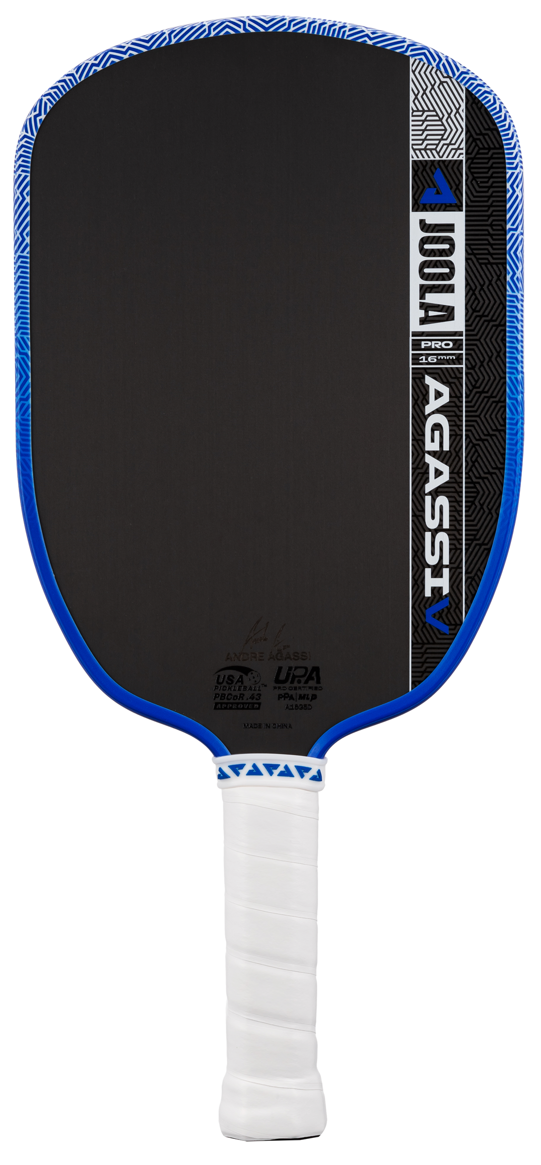 Joola Agassi Pro V Andre Agassi 16mm Pickleball Paddle - Sports Virtuoso