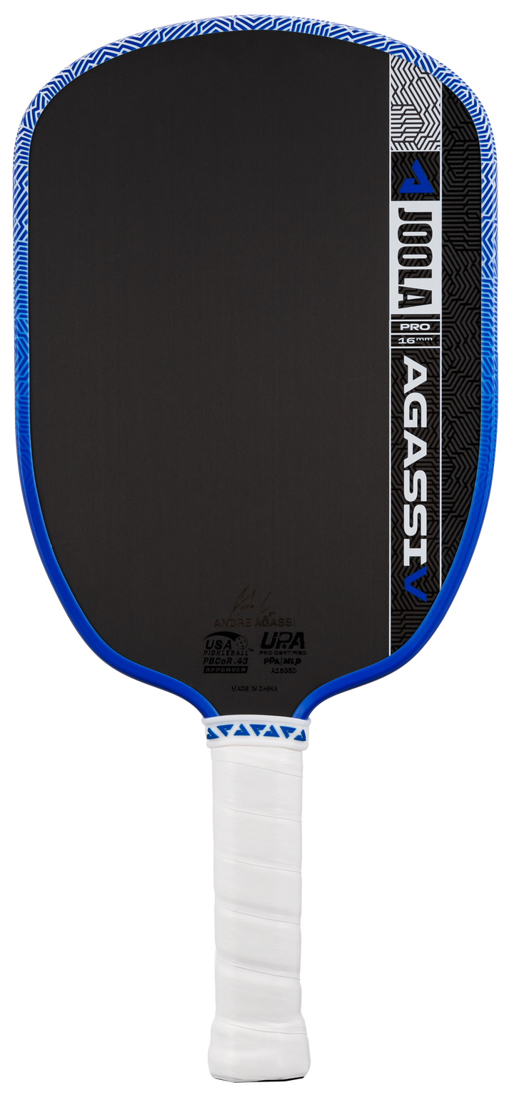Joola Agassi Pro V Andre Agassi 16mm Pickleball Paddle - Sports Virtuoso