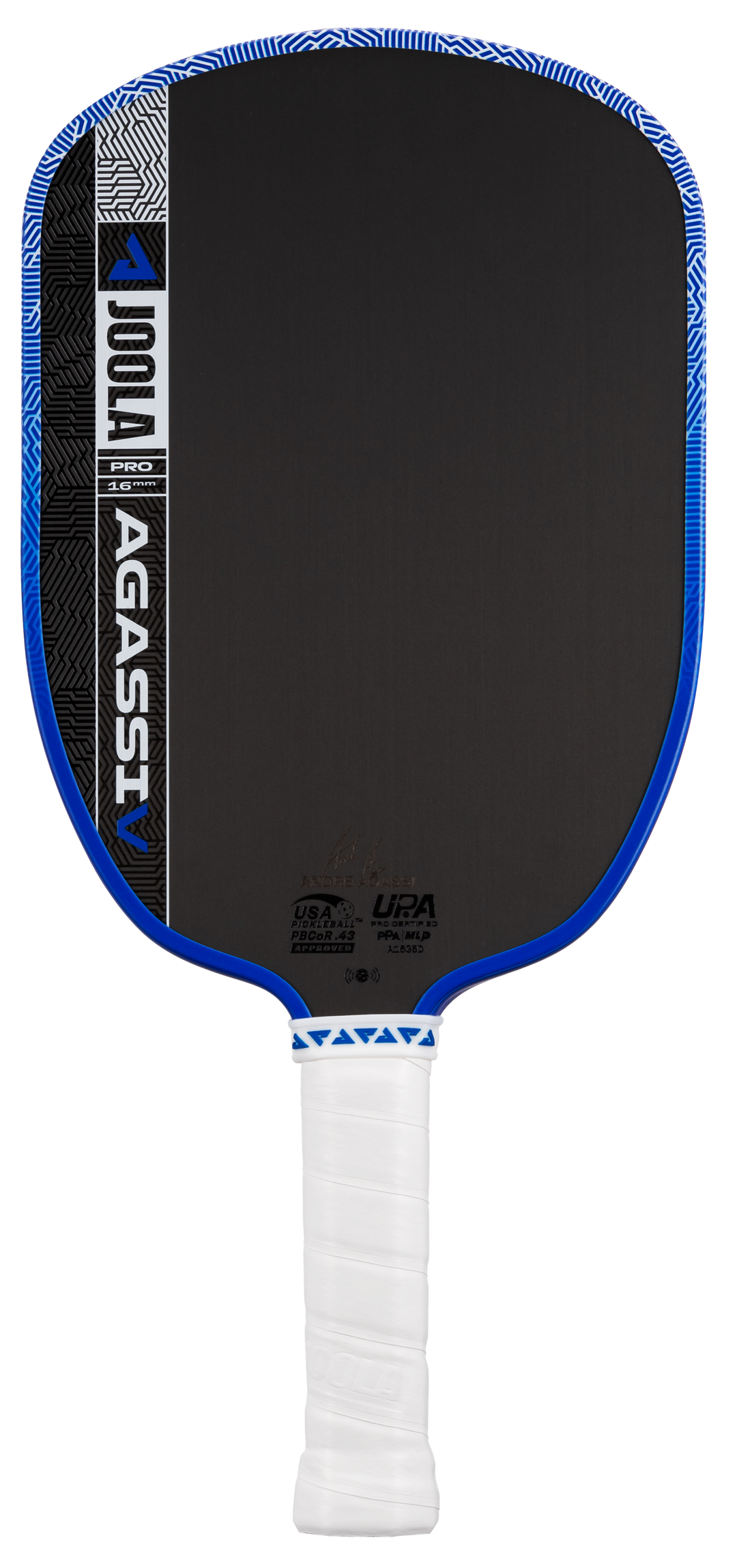 Joola Agassi Pro V Andre Agassi 16mm Pickleball Paddle - Sports Virtuoso