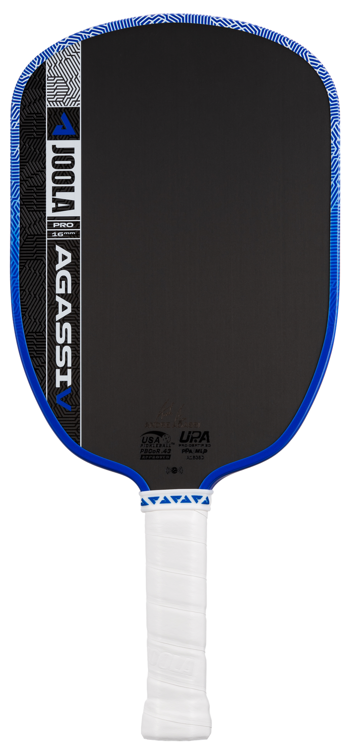 Joola Agassi Pro V Andre Agassi 16mm Pickleball Paddle - Sports Virtuoso