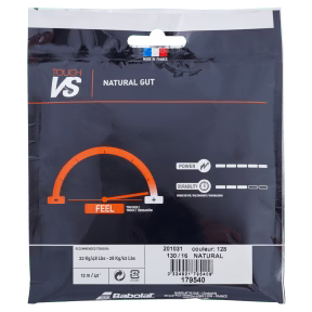 Babolat VS Touch 135/15L Original Natural Gut 12M String Set - Sports Virtuoso