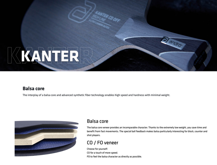 Andro Kanter FO ALL/S Blade