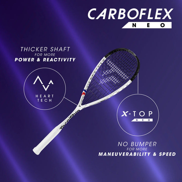 Tecnifibre Carboflex Neo 125 Squash Racquet