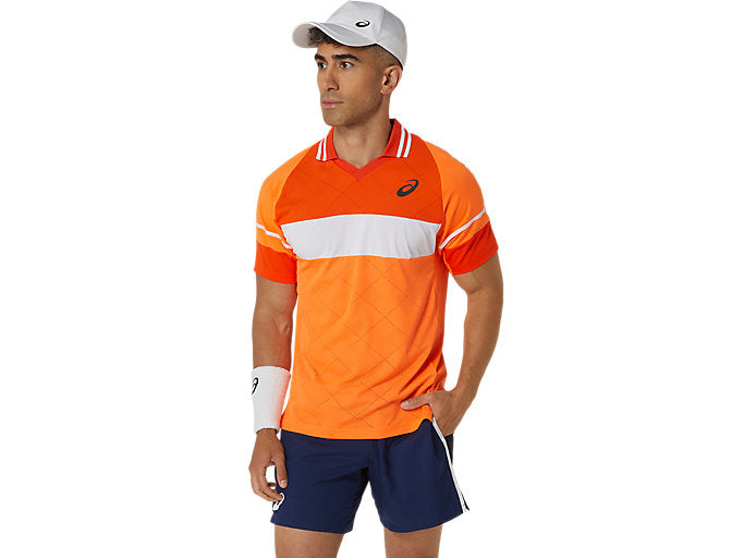 Asics Men's Match Actibreeze Polo-Shirt Koi - Sports Virtuoso