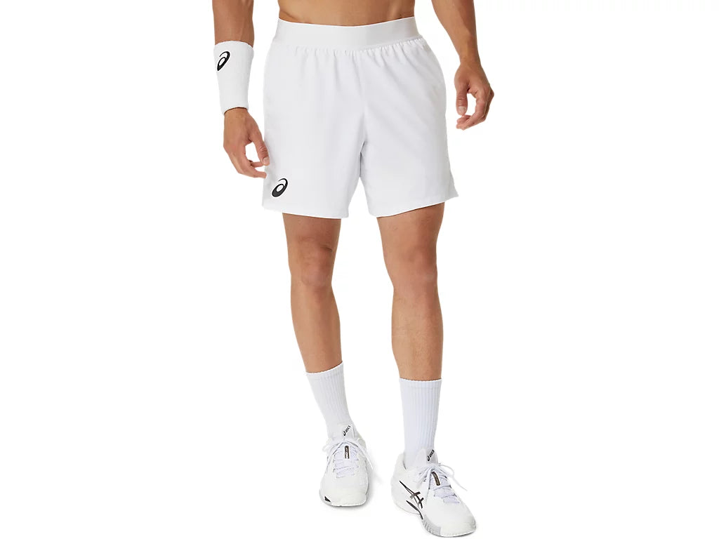 Asics Match 7IN Men's Shorts Brilliant White - Sports Virtuoso