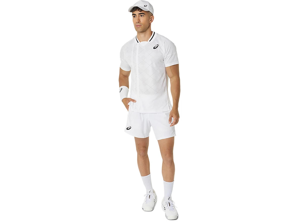 Asics Match 7IN Men's Shorts Brilliant White