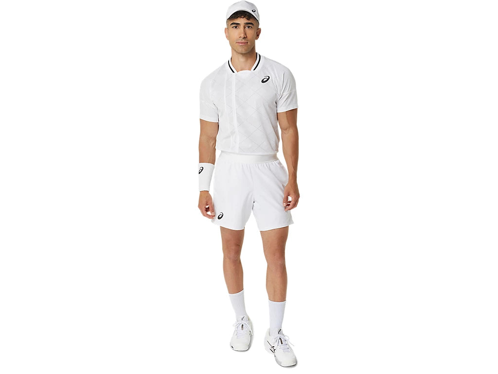 Asics Match 7IN Men's Shorts Brilliant White