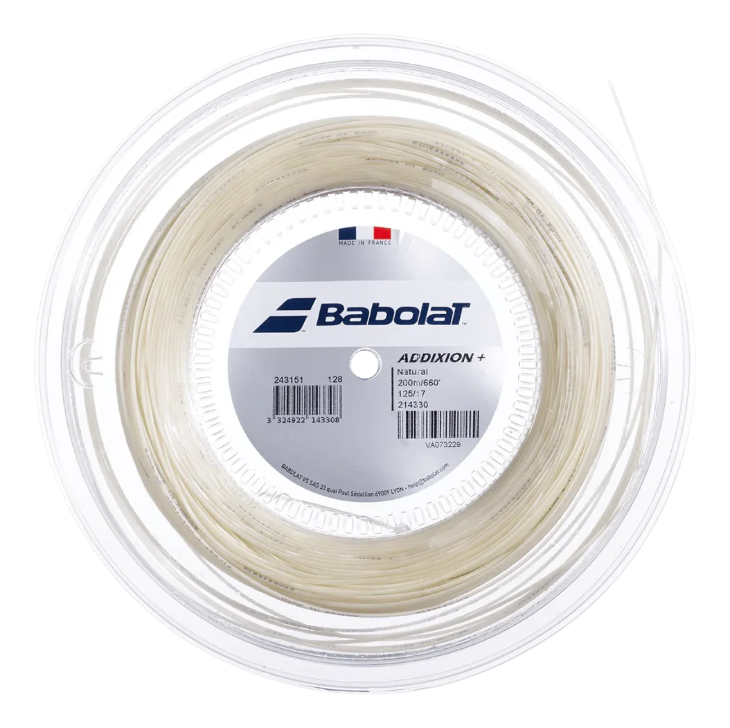 Babolat Addixion+ 16 g Cordage de tennis  bobine de 200 m