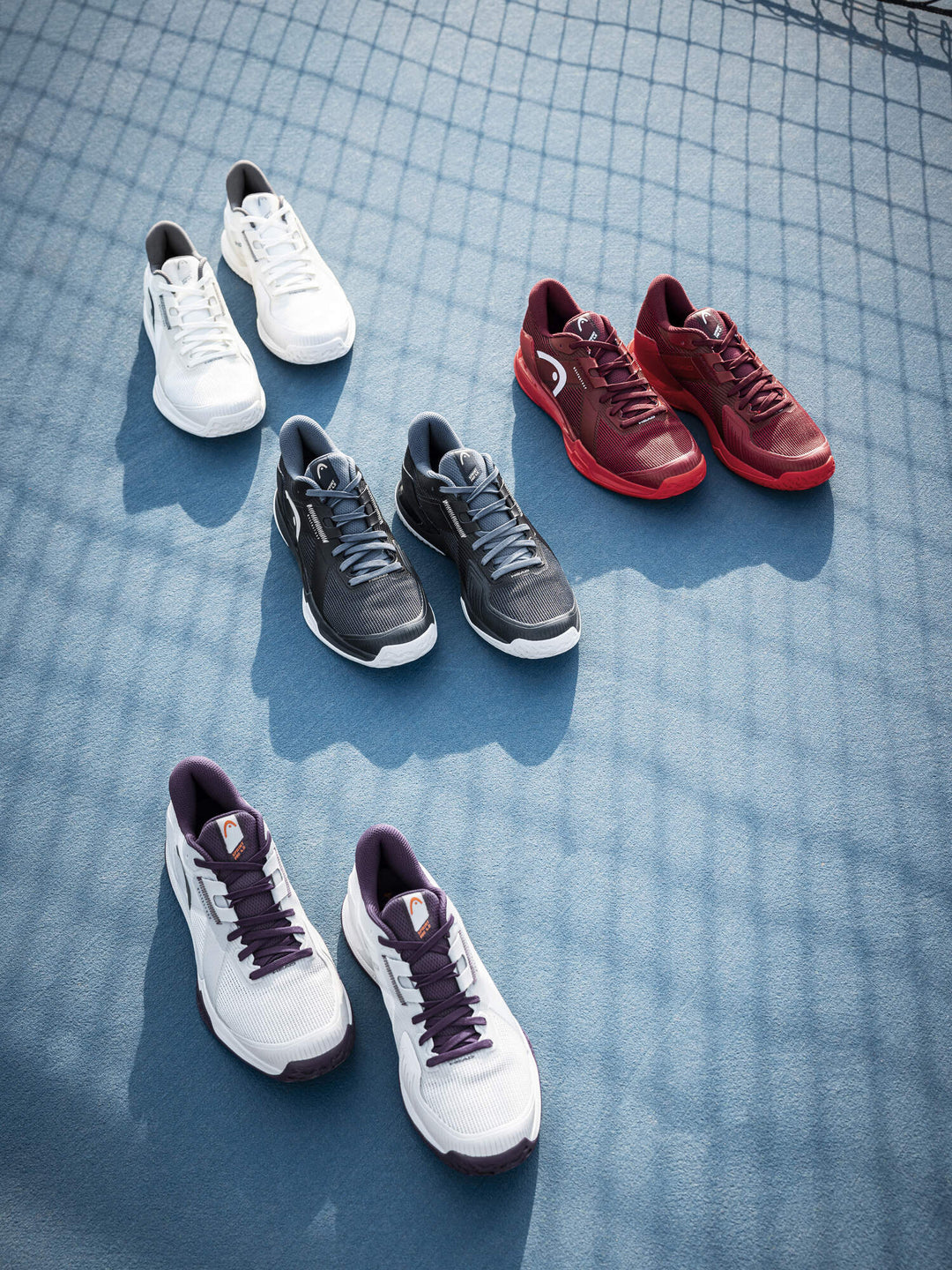Head Sprint Pro 4.0 Light Grey-Purple Night Men&