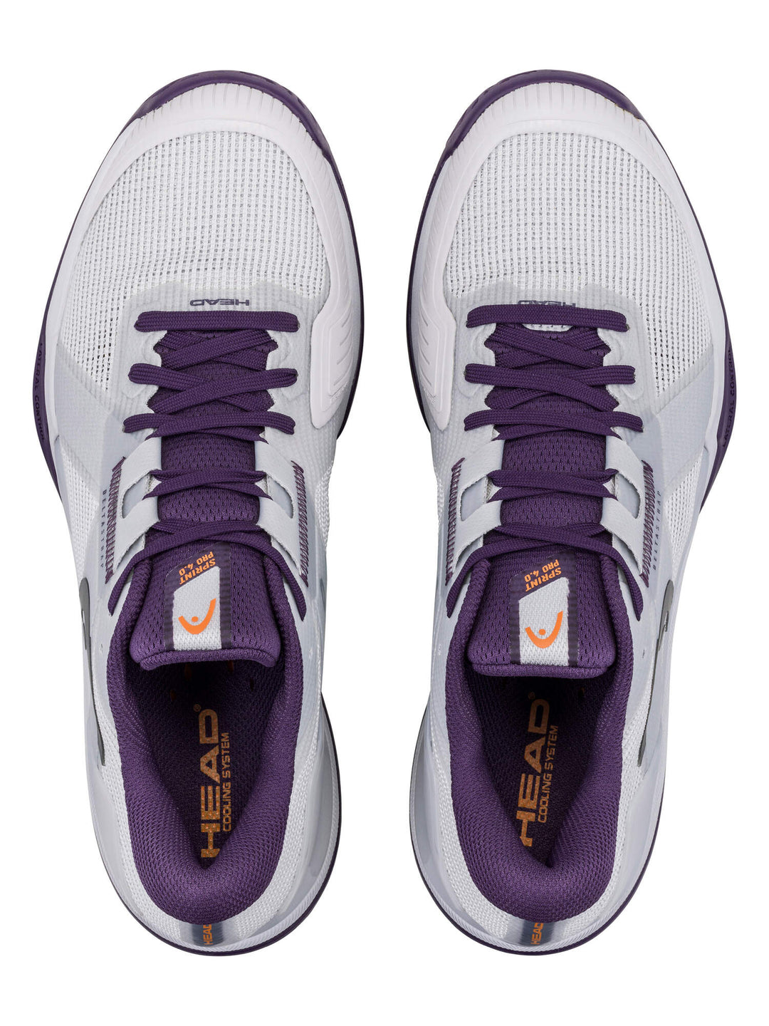 Head Sprint Pro 4.0 Light Grey-Purple Night Men&