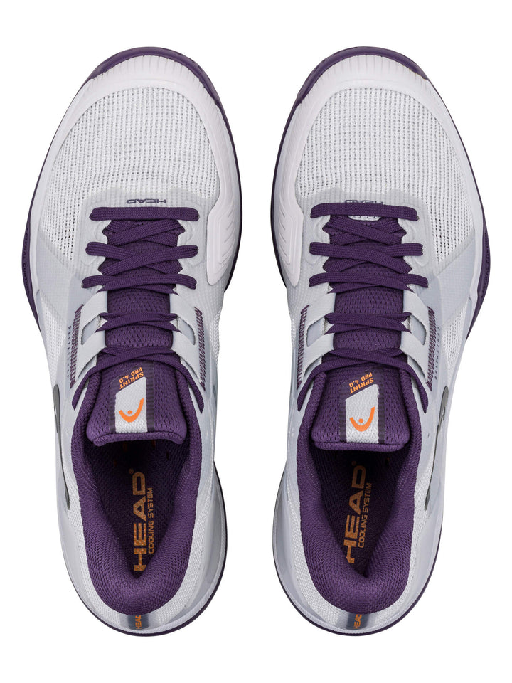 Head Sprint Pro 4.0 Light Grey-Purple Night Men&