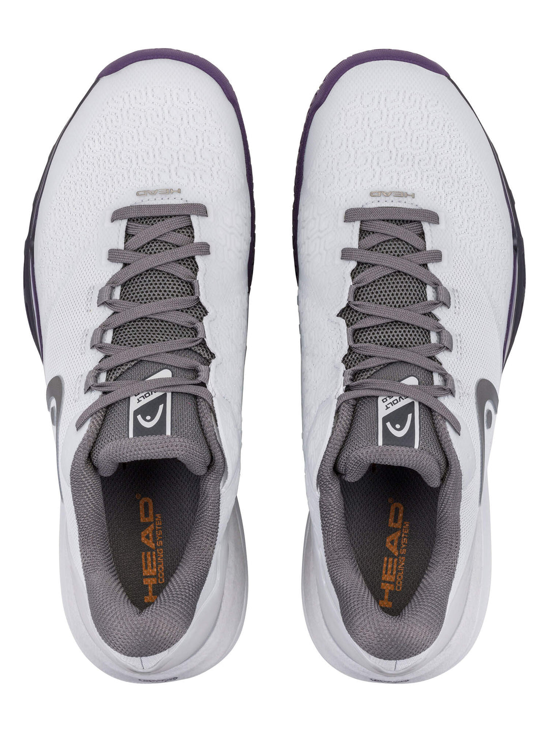 Head Revolt Pro 5.0 Light Grey-Purple Men&