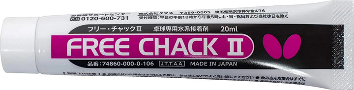 Butterfly Free Chack II table tennis glue - 20 ml