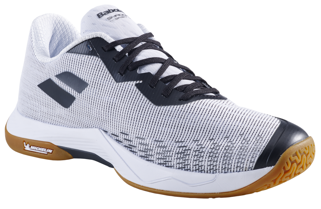 Babolat Shadow Spirit 2 White/Black Men's Court Shoe  