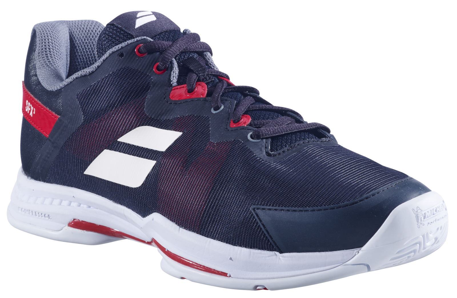 Babolat SFX3 All Court Men's Black/Poppy Red Tennis Shoe  