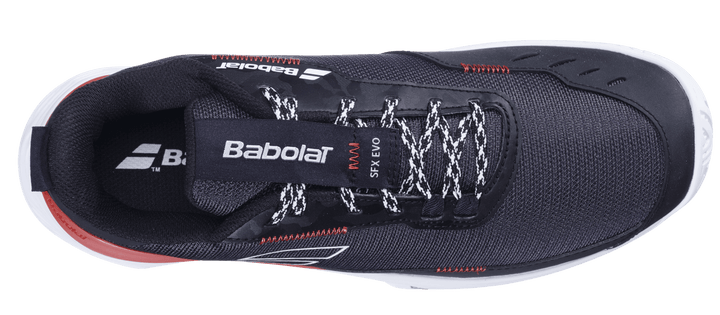 Babolat SFX EVO All Court Men's Black/Fiesta Red Tennis Shoe