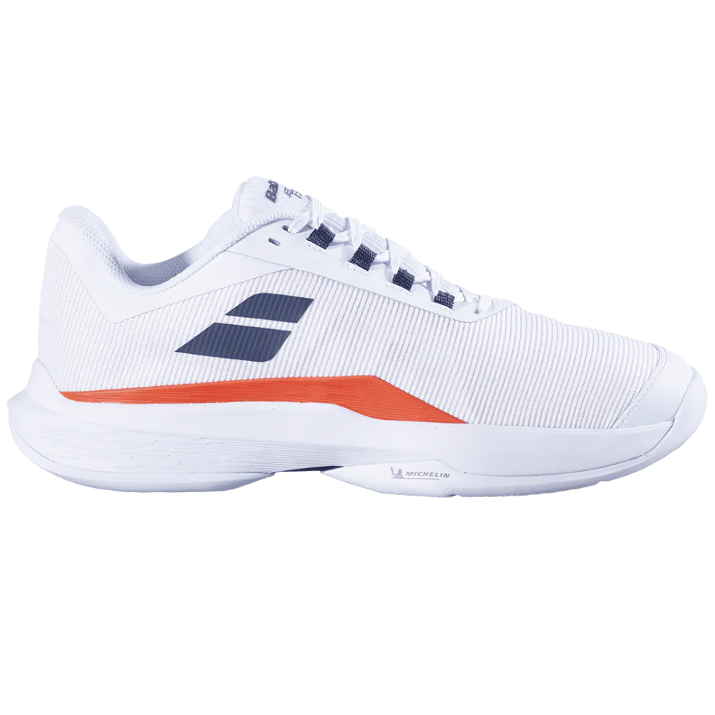 Babolat Jet Tere 2 White/Strike Red All Court Men's Tennis Shoes