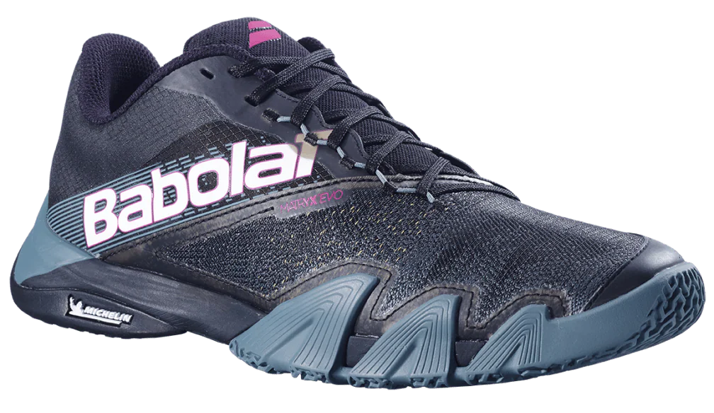 Babolat Jet Premura 2 Black/Grey Padel Shoe - Sports Virtuoso