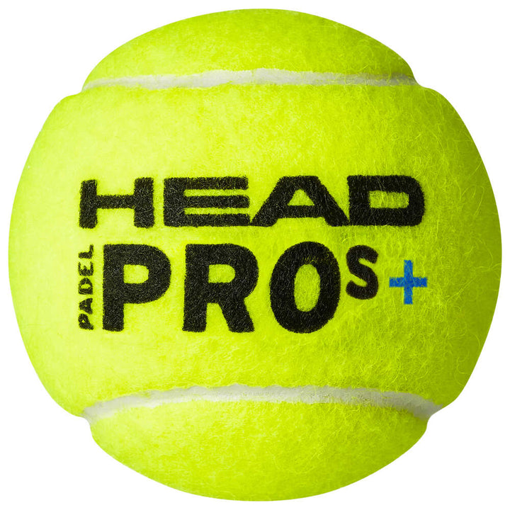 HEAD Padel Pro S+ balls (3 Ball Tube)