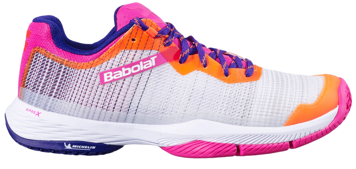 Babolat Ritma White/Pink Women's Padel Shoe