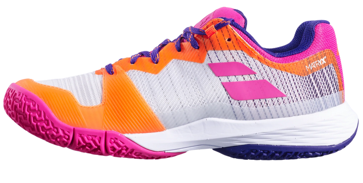 Babolat Ritma White/Pink Women's Padel Shoe