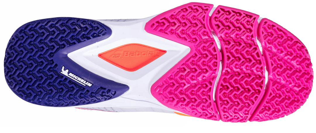 Babolat Ritma White/Pink Women's Padel Shoe