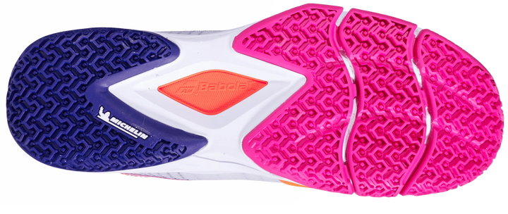 Babolat Ritma White/Pink Women's Padel Shoe