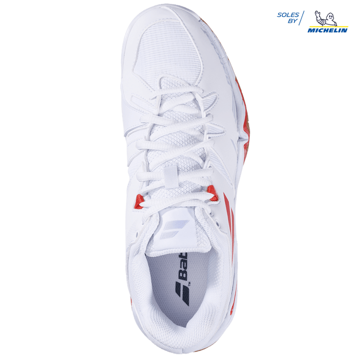 Babolat Shadow Spirit White/Lavender Women's Court Shoe  