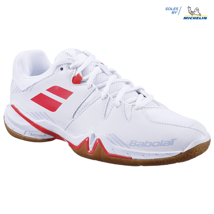 Babolat Shadow Spirit White/Lavender Women's Court Shoe  