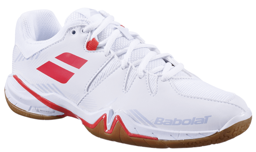 Babolat Shadow Spirit White/Lavender Women's Court Shoe  