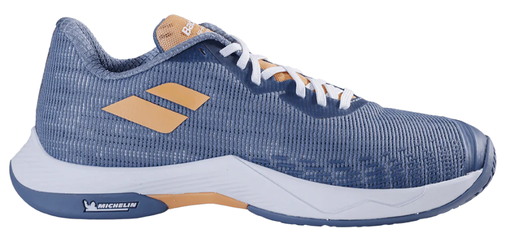 Babolat Shadow Spirit 2 Grey/Coral Women's Court Shoe - Sports Virtuoso