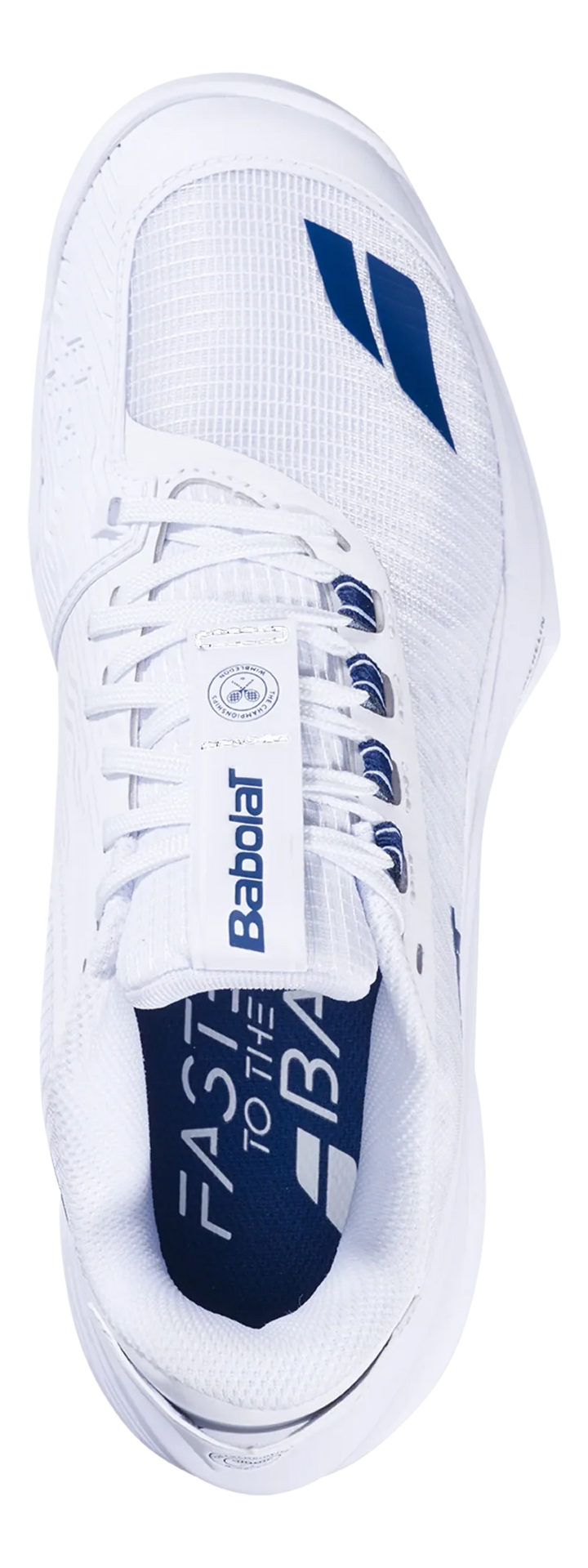 Babolat Jet Tere 2 Wimbledon Blanc/Marine Chaussures de Tennis Tout Court Femme