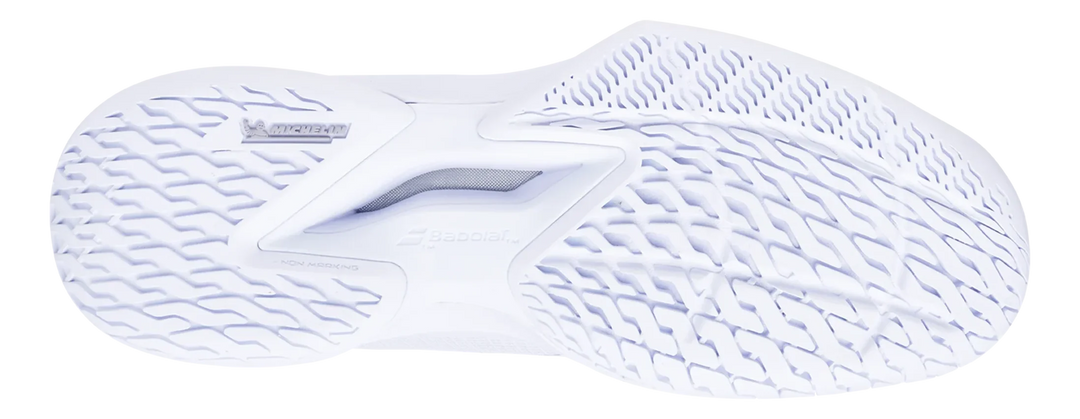 Babolat Jet Tere 2 Wimbledon Blanc/Marine Chaussures de Tennis Tout Court Femme