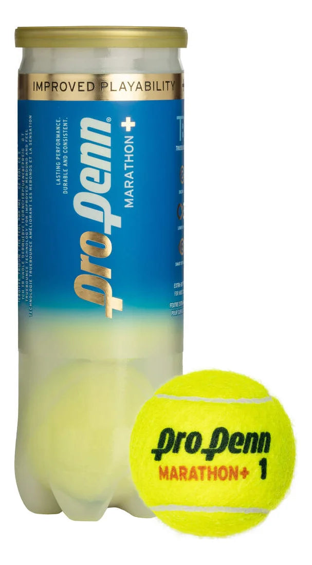 Pro Penn Marathon+ Regular Duty Tennis Case of 24 of 3-Ball Cans - 72 balls